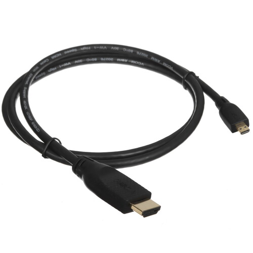 Купить Кабель  VCOM HDMI - micro HDMI, 1 м  5471736. Характеристики, отзывы и цены в Донецке