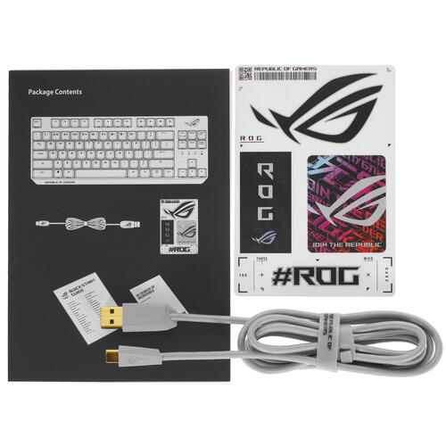 Купить Клавиатура  проводная ASUS ROG Strix Scope NX TKL ML  9904042. Характеристики, отзывы и цены в Донецке
