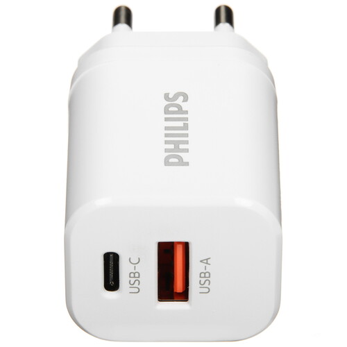 Купить Сетевое зарядное устройство Philips белый  5494062. Характеристики, отзывы и цены в Донецке