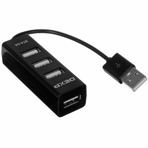 Купить USB-разветвитель DEXP BT4-04  1022201. Характеристики, отзывы и цены в Донецке
