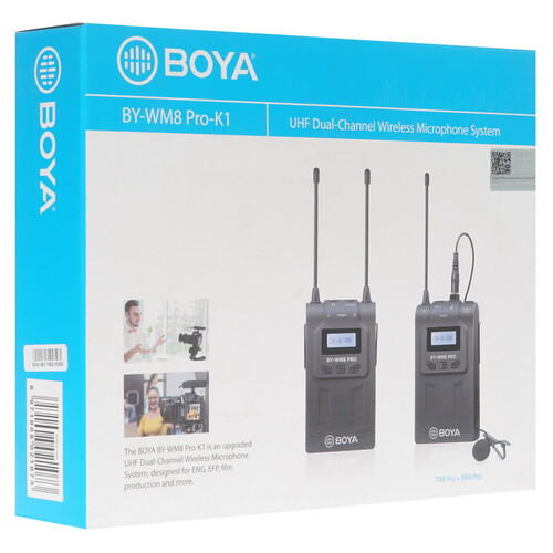 Купить Радиосистема BOYA BY-WM8 Pro-K1  1393328. Характеристики, отзывы и цены в Донецке