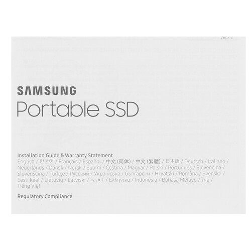 Купить 1000 ГБ Внешний SSD Samsung T9  5449082. Характеристики, отзывы и цены в Донецке