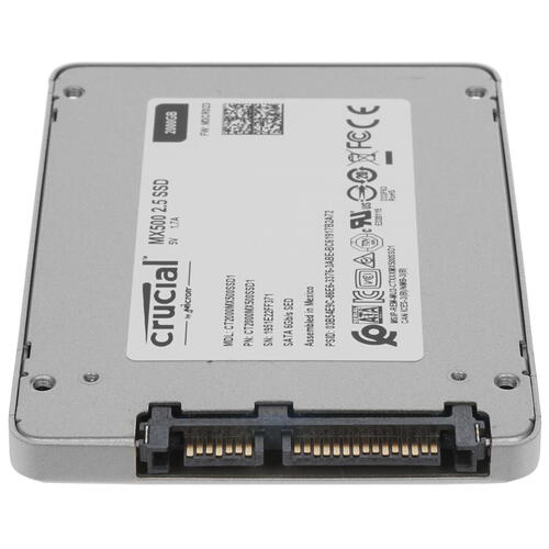 Купить 2000 ГБ 2.5" SATA накопитель Crucial MX500 [CT2000MX500SSD1]  1639299. Характеристики, отзывы и цены в Донецке