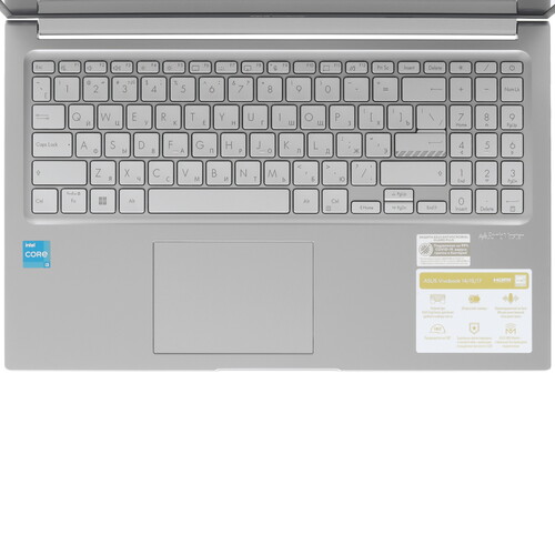 Купить 15.6" Ноутбук ASUS VivoBook 15 X1504ZA-BQ825 серебристый  5456487. Характеристики, отзывы и цены в Донецке