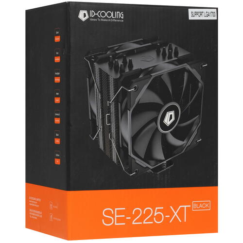 Купить Кулер для процессора ID-COOLING SE-225-XT BLACK V2  4892097. Характеристики, отзывы и цены в Донецке