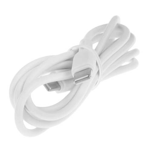 Купить Кабель круглый BoraSCO USB Type-C - USB Type-C белый 1 м  5614059. Характеристики, отзывы и цены в Донецке