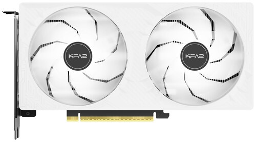 Купить Видеокарта KFA2 GeForce RTX 5050 CORE OC 2FAN LED White [55NSL8MHCZBK]  5634605. Характеристики, отзывы и цены в Донецке