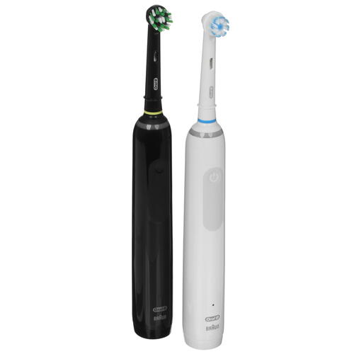 Набор зубных щеток Braun Oral-B Pro 3/D505.523.3H белый, черный