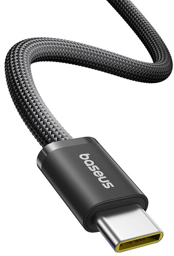 Купить Кабель круглый Baseus USB Type-C - USB Type-C черный 2 м  5627602. Характеристики, отзывы и цены в Донецке