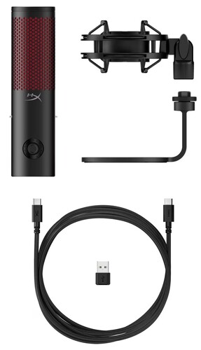 Купить Микрофон HyperX QuadCast 2 черный  5606299. Характеристики, отзывы и цены в Донецке