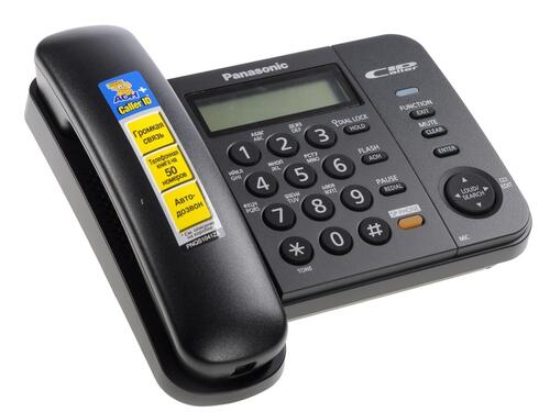 Купить Телефон проводной Panasonic KX-TS2358RUB  0145853. Характеристики, отзывы и цены в Донецке