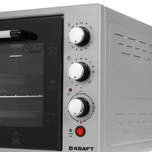 Купить Мини-печь Kraft KF-MO 4506 GR серый  8189989. Характеристики, отзывы и цены в Донецке