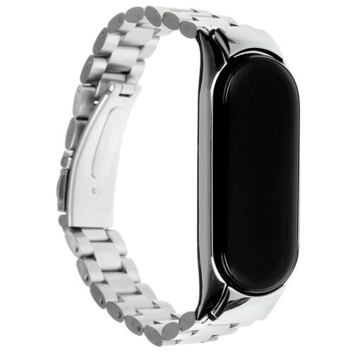 Купить Ремешок Aceline для Xiaomi Mi Smart Band 5/ 6/ Amazfit Band 5 серебристый  5045629. Характеристики, отзывы и цены в Донецке