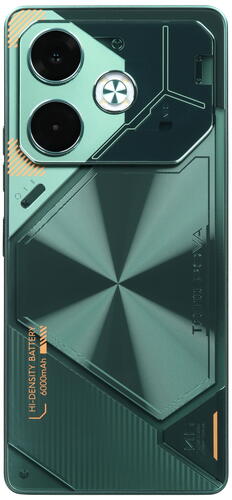 Купить 6.8" Смартфон Tecno POVA 6 256 ГБ зеленый  5456318. Характеристики, отзывы и цены в Донецке
