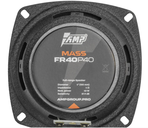 Купить Широкополосная акустическая система AMP MASS FR40P40  9281421. Характеристики, отзывы и цены в Донецке