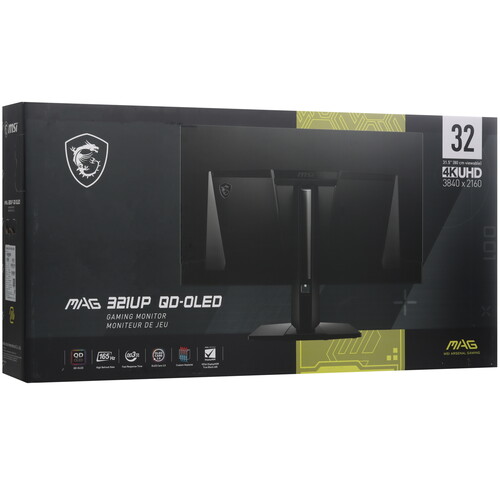 Купить 31.5" Монитор MSI MAG 321UP QD-OLED черный  5457153. Характеристики, отзывы и цены в Донецке