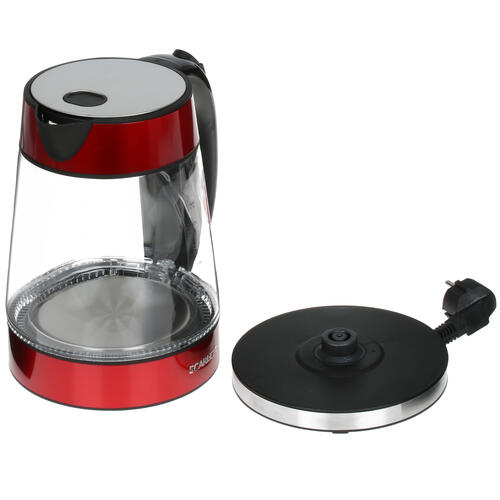 Купить Электрочайник Scarlett SC-EK27G79 красный  8194965. Характеристики, отзывы и цены в Донецке