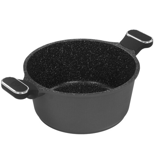 Купить Кастрюля BY COLLECTION 846-587 4.3 л 24 см черный  9195508. Характеристики, отзывы и цены в Донецке