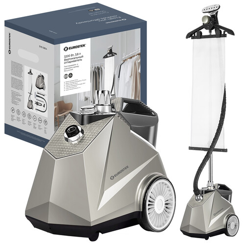 Купить Отпариватель Eurostek EHS-3804 серебристый  9200199. Характеристики, отзывы и цены в Донецке