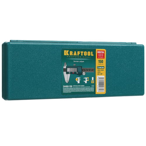 Купить Штангенциркуль электронный KRAFTOOL 34460-150  1683423. Характеристики, отзывы и цены в Донецке