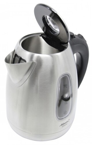 Купить Электрочайник Atlanta ATH-2426 серебристый  8112242. Характеристики, отзывы и цены в Донецке
