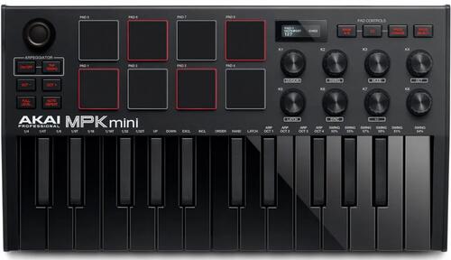 Купить Клавиатура MIDI AKAI PRO MPK MINI MK3  5464892. Характеристики, отзывы и цены в Донецке