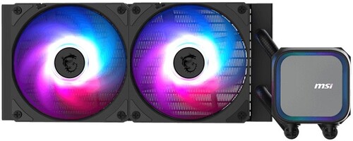 Купить Система охлаждения MSI MAG CORELIQUID A13 240 черная  5610930. Характеристики, отзывы и цены в Донецке