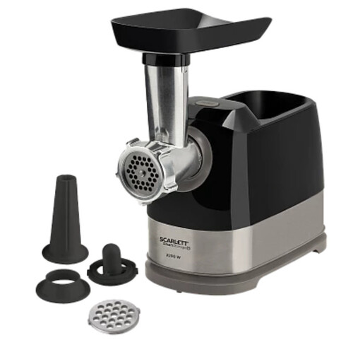 Купить Мясорубка электрическая Scarlett SC-MG45S66 черный  9115436. Характеристики, отзывы и цены в Донецке