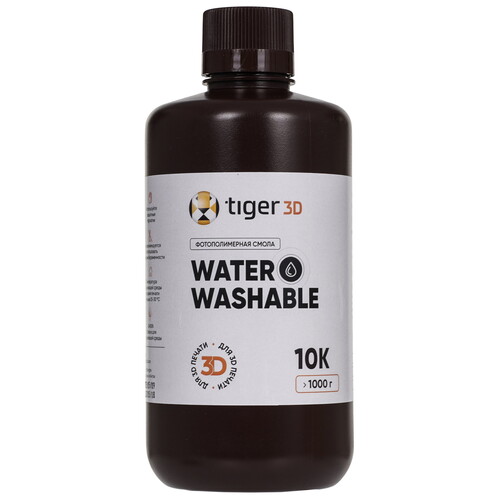 Купить Фотополимерная смола Tiger 3D Water Washable Resin 10K  5622180. Характеристики, отзывы и цены в Донецке