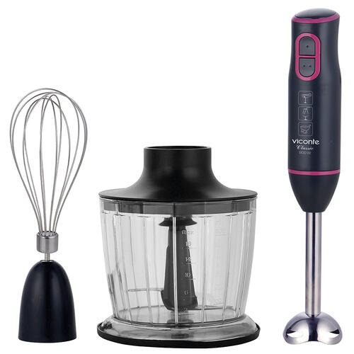 Купить Блендер погружной Viconte VC-4442 черный  9057690. Характеристики, отзывы и цены в Донецке