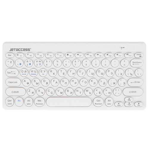 Купить Клавиатура беспроводная JETACCESS Slim Line K12 BT  5474603. Характеристики, отзывы и цены в Донецке
