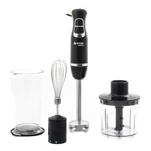 Купить Блендер погружной Vitek VT-3419 черный  8108361. Характеристики, отзывы и цены в Донецке