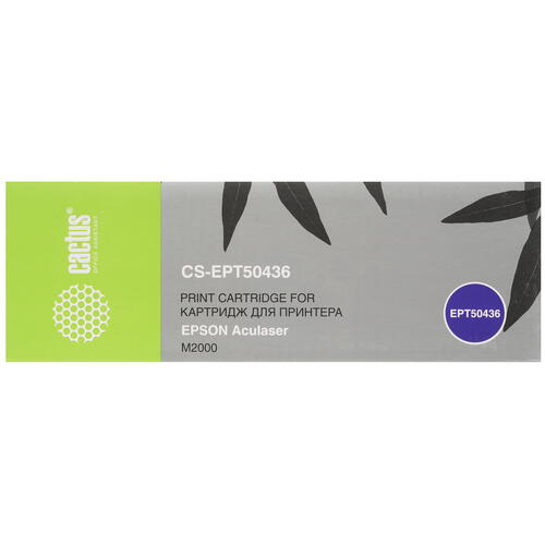 Купить Картридж лазерный Cactus CS-EPT50436 черный, с чипом  7936842. Характеристики, отзывы и цены в Донецке
