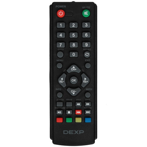Купить Приставка для цифрового ТВ DEXP HD mini 32 черный  5610361. Характеристики, отзывы и цены в Донецке