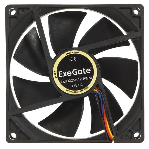 Купить Вентилятор ExeGate EX09225H4P-PWM [EX283384RUS]  5354955. Характеристики, отзывы и цены в Донецке