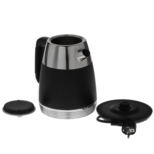 Купить Электрочайник MAUNFELD MFK-621G черный  8195677. Характеристики, отзывы и цены в Донецке