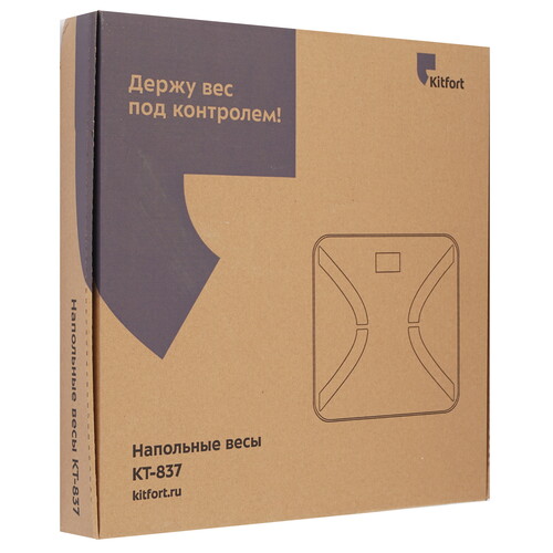 Купить Весы Kitfort КТ-837 черный  9164779. Характеристики, отзывы и цены в Донецке