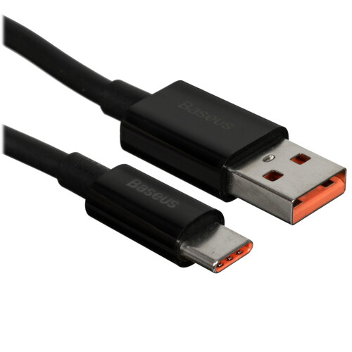 Купить Кабель круглый Baseus USB Type-C - USB 2.0 Type-A черный 1.5 м  5627519. Характеристики, отзывы и цены в Донецке