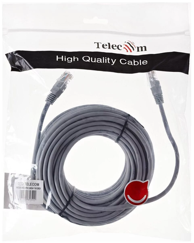 Купить Патч-корд Telecom NA102-UTP-C6-15M  9146138. Характеристики, отзывы и цены в Донецке