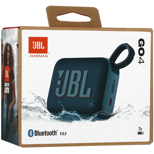 Купить Портативная колонка JBL GO 4, синий  5464047. Характеристики, отзывы и цены в Донецке