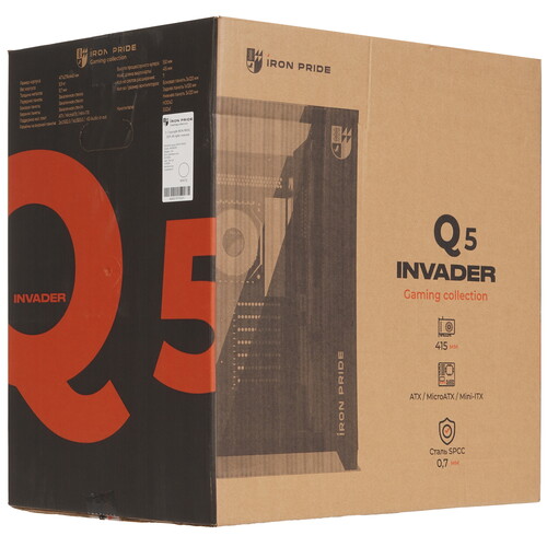 Купить Корпус Iron Pride INVADER Q5  9257853. Характеристики, отзывы и цены в Донецке