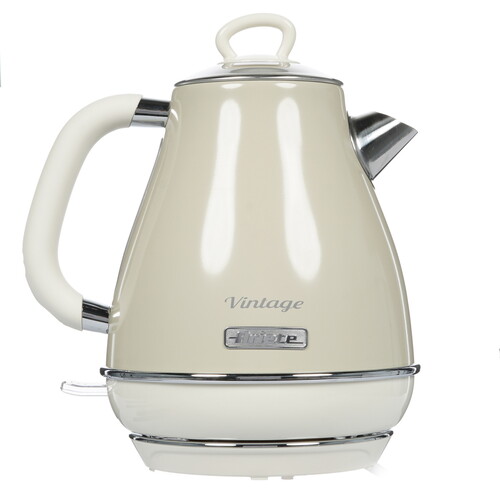 Купить Электрочайник Ariete Vintage 2869/03 бежевый  8152851. Характеристики, отзывы и цены в Донецке