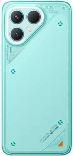 Купить 6.78" Смартфон Tecno POVA 7 Pro 5G 256 ГБ бирюзовый  5633045. Характеристики, отзывы и цены в Донецке