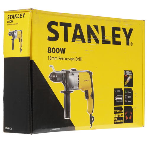 Купить Дрель  Stanley STDH8013C  5437881. Характеристики, отзывы и цены в Донецке