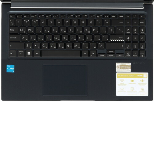 Купить 15.6" Ноутбук ASUS Vivobook 15 X1504VA-BQ2877 синий  5626188. Характеристики, отзывы и цены в Донецке