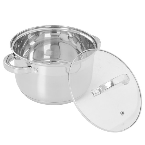 Купить Кастрюля Appetite Rondy SH07293 2.9 л 18 см серый  9294713. Характеристики, отзывы и цены в Донецке