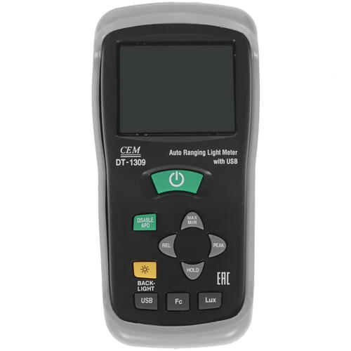 Купить Люксметр CEM DT-1309  1142427. Характеристики, отзывы и цены в Донецке