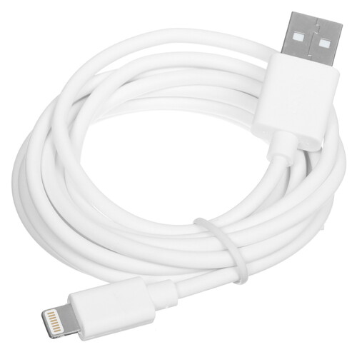 Купить Кабель круглый DEPPA Lightning 8-pin - USB 2.0 Type-A белый 2 м  5475915. Характеристики, отзывы и цены в Донецке