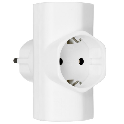 Купить Разветвитель Buro BU-PS3TG-W белый  8130963. Характеристики, отзывы и цены в Донецке