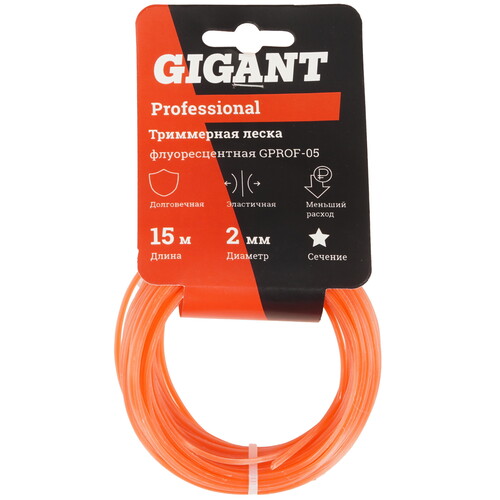 Купить Леска для триммеров Gigant Professional GPROF-05  5486157. Характеристики, отзывы и цены в Донецке